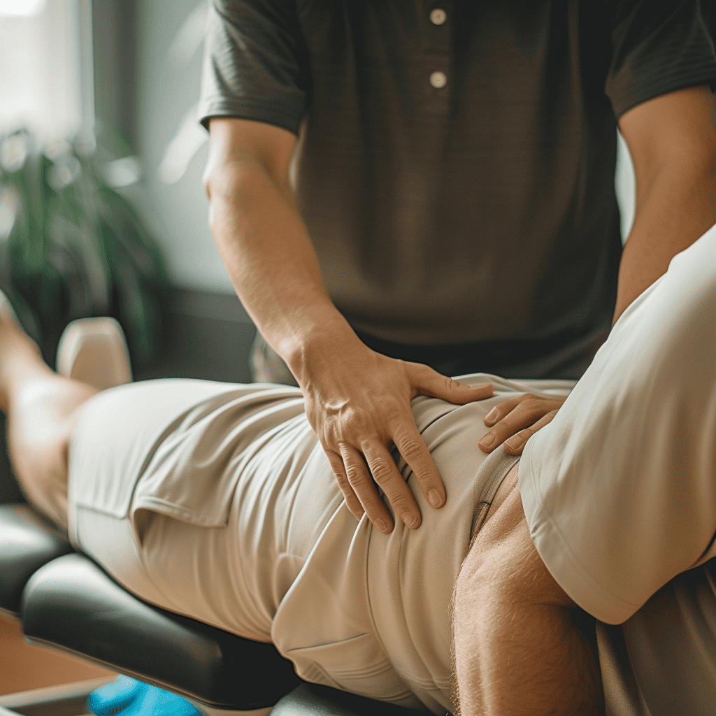 Chiropractor's Adjustment for Sciatic Nerve In Issaquah